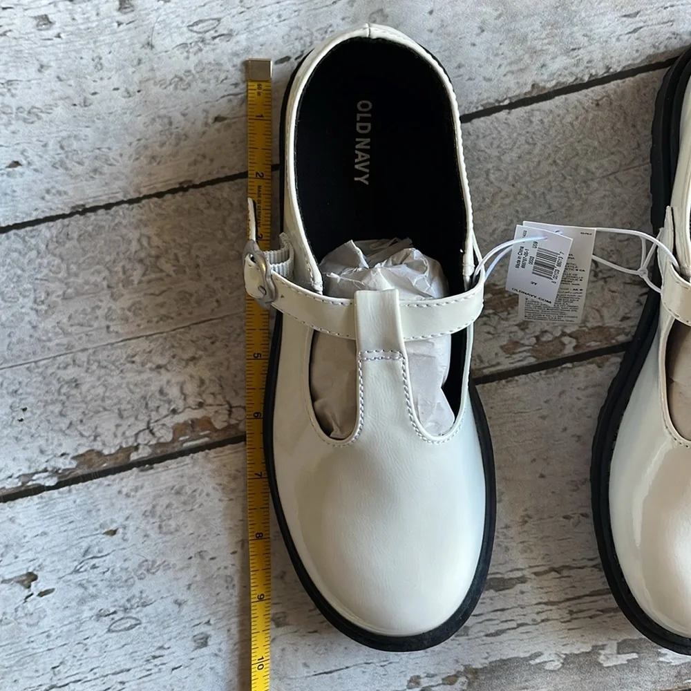 Shiny Faux-Leather Mary-Jane Shoes for Girls - Size 3Y